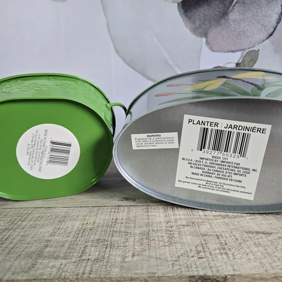 Metal Planters Set - Picture 5 of 13